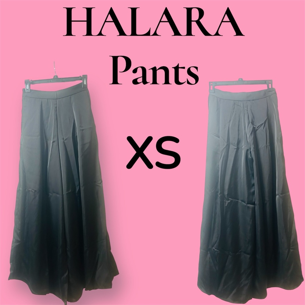 HALARA Black Wide Leg Pants XS Regular